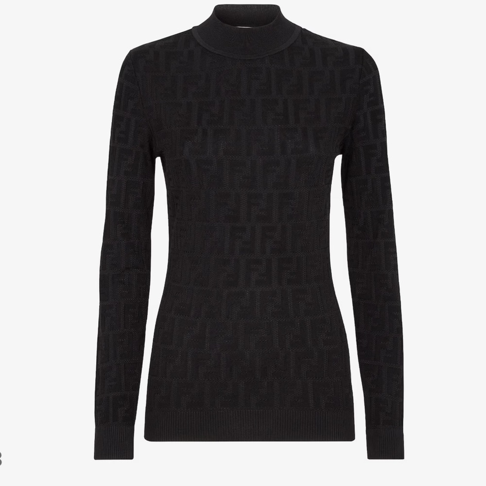 COPY - Fendi Knit Sweater Black IT 40/Small